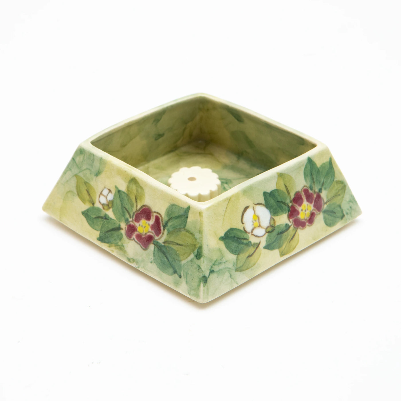 Yabu Camellia Square Incense Tray